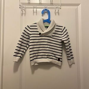 Janie and Jack striped pull over sweater